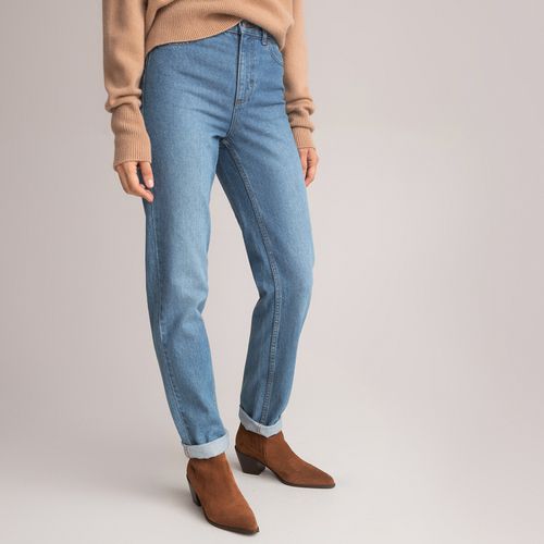 Jeans regular, dritto, in cotone Bio - LA REDOUTE COLLECTIONS - Modalova