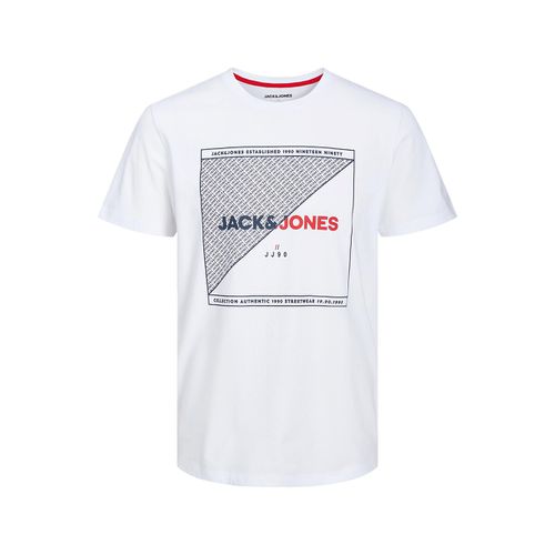 T-shirt scollo rotondo - JACK & JONES - Modalova