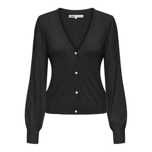 Cardigan scollo a V in fine maglia - ONLY - Modalova