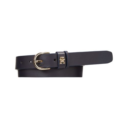 Cintura Sottile In Pelle Effortless 2,5 Cm Donna Taglie 85 cm - tommy hilfiger - Modalova