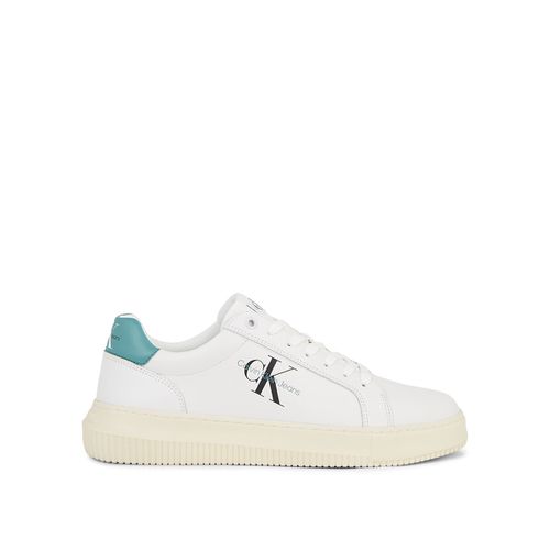 Sneakers In Pelle Chunky Cuspole Uomo Taglie 42 - calvin klein jeans - Modalova