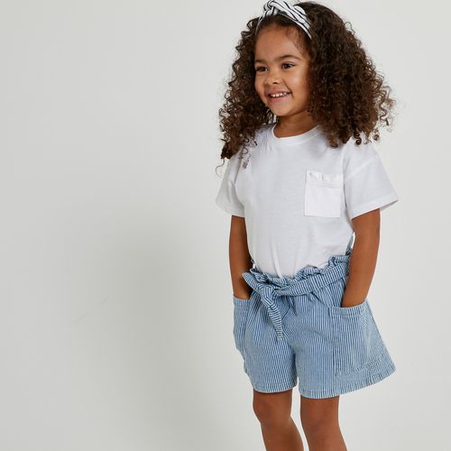 Shorts a righe in denim - LA REDOUTE COLLECTIONS - Modalova