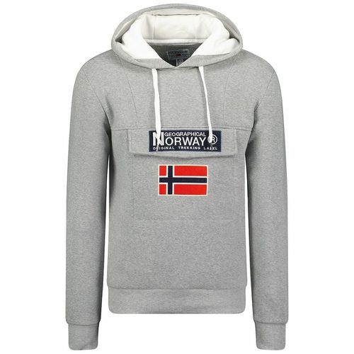 Felpa con cappuccio con logo Gadrien - GEOGRAPHICAL NORWAY - Modalova