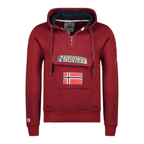 Felpa Con Cappuccio Gymclass Uomo Taglie S - geographical norway - Modalova