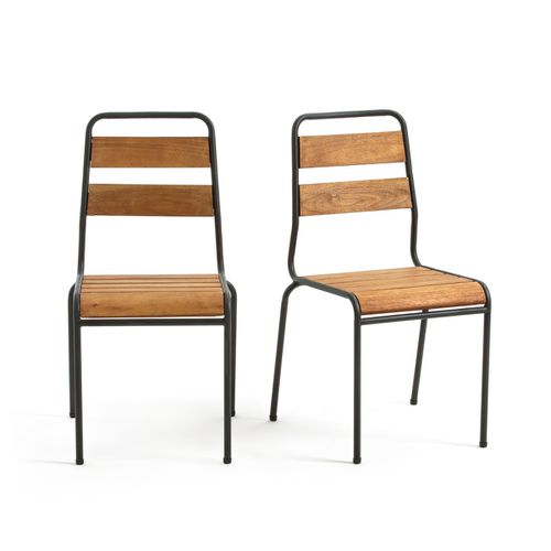 Confezione da 2 sedie da giardino JURAGLEY - LA REDOUTE INTERIEURS - Modalova