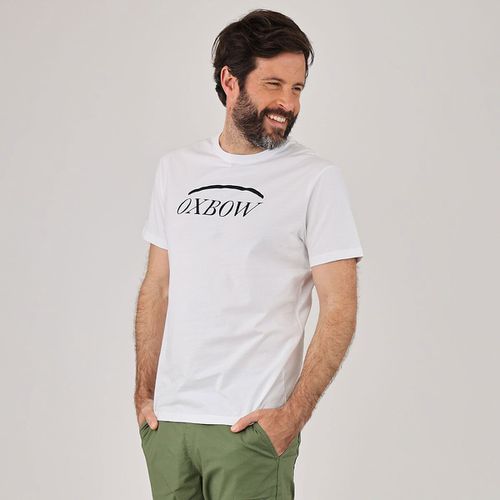 T-shirt maniche corte maxi logo - OXBOW - Modalova