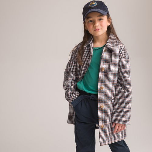 Cappotto A Quadri Bambina Taglie 3 anni - 94 cm - la redoute collections - Modalova