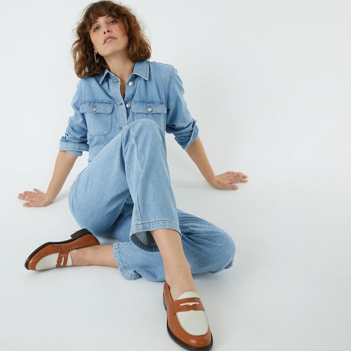 Tuta Intera Denim, In Lyocell E Viscosa Donna Taglie 38 - la redoute collections - Modalova