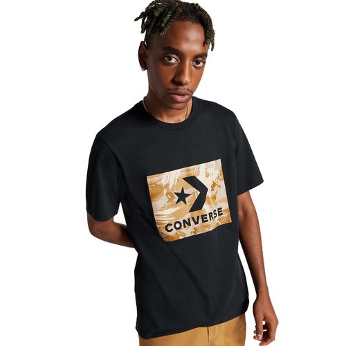 T-shirt Maniche Corte Logo Camo Uomo Taglie S - converse - Modalova