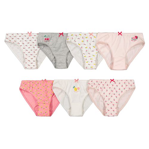 Confezione Da 7 Culotte Bambina Taglie 4/5 anni - 102/108 cm - la redoute collections - Modalova