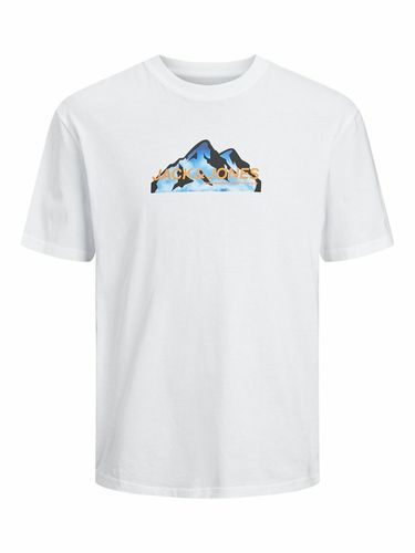 T-shirt Stampa Montagne Uomo Taglie XL - jack & jones - Modalova