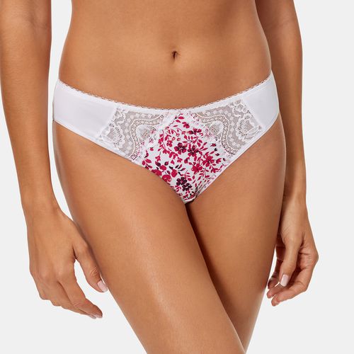 Slip Pizzo, Flower Elégance Donna Taglie 52 - playtex - Modalova