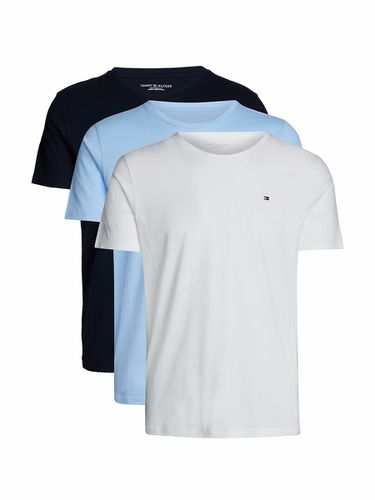 Confezione da 3 t-shirt girocollo signature cotton essent - TOMMY HILFIGER - Modalova