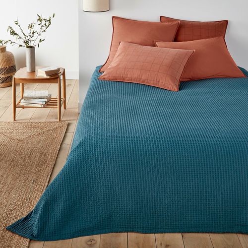 Copriletto Cotone Lavato, Waffle Taglie 230 x 250 cm - la redoute interieurs - Modalova