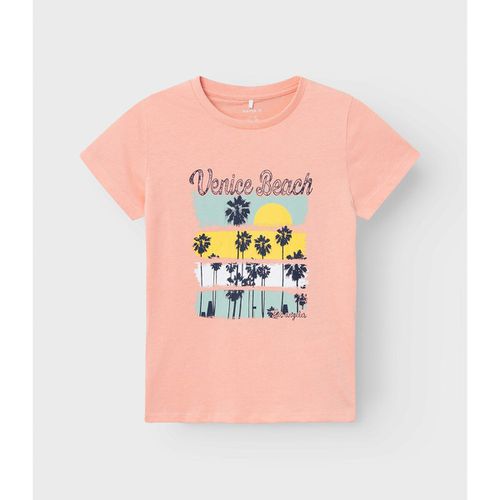 T-shirt Maniche Corte Bambina Taglie 7/8 anni - 120/126 cm - name it - Modalova