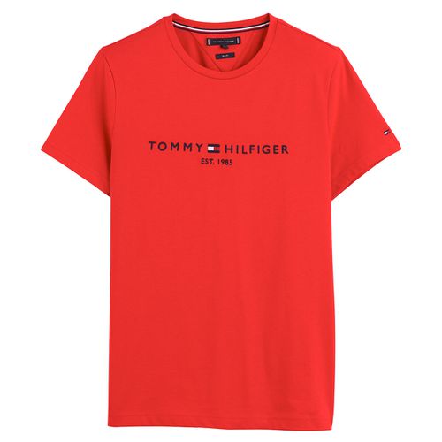 T-shirt Maniche Corte Girocollo Logo Ricamato Uomo Taglie XXL - tommy hilfiger - Modalova