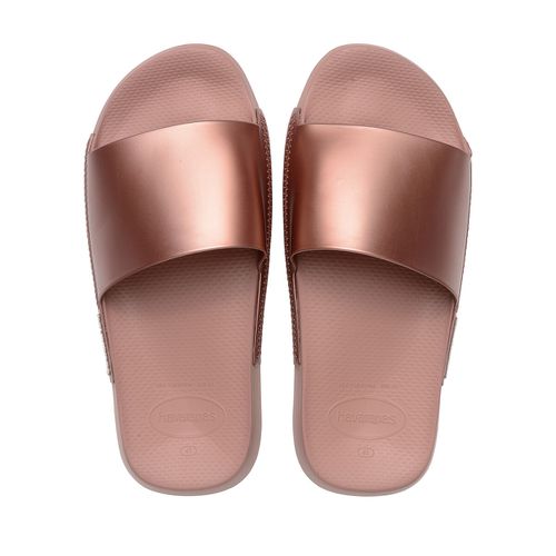 Ciabattine Slide Classic Metallic Donna Taglie 41/42 - havaianas - Modalova