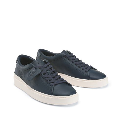 Sneakers In Pelle Craft Uomo Taglie 41 - clarks - Modalova