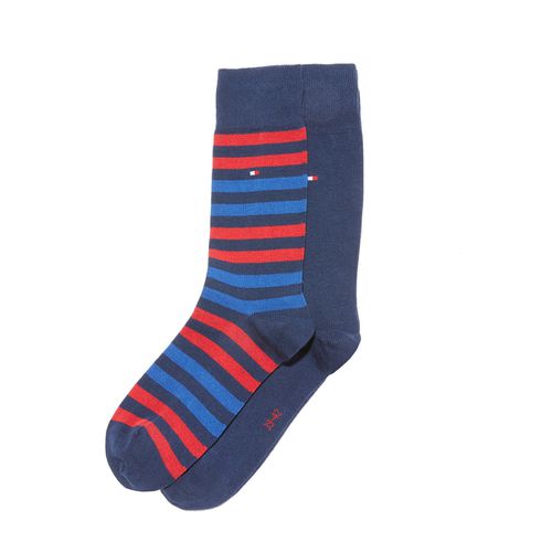 Confezione Da 2 Paia Di Calze Uomo Taglie 43/46 - tommy hilfiger - Modalova