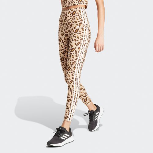 Leggings Essentials 3-stripes Animal Print Taglie M - adidas sportswear - Modalova