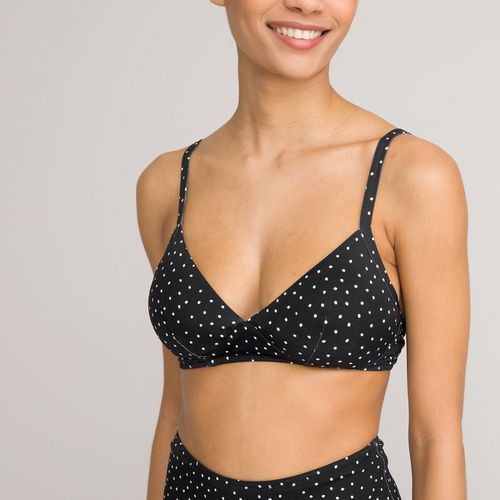 Reggiseno Per Bikini A Triangolo Con Stampa A Pois Donna Taglie 38 - la redoute collections - Modalova