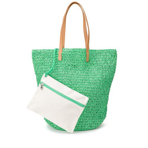 Grande borsa shopper in paglia Reese - ESPRIT - Modalova