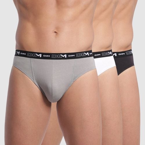 Confezione Da 3 Slip Cotone Stretch Uomo Taglie XXL - dim - Modalova