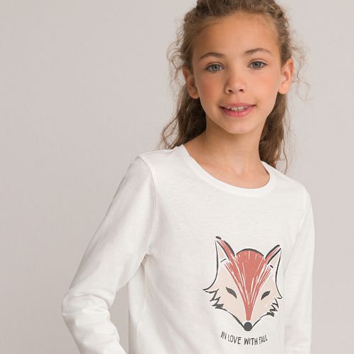 Confezione Da 5 T-shirt A Maniche Lunghe Bambina Taglie 8 anni - 126 cm - la redoute collections - Modalova