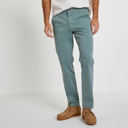 Pantaloni chino taglio regular, in cotone bio - LA REDOUTE COLLECTIONS - Modalova