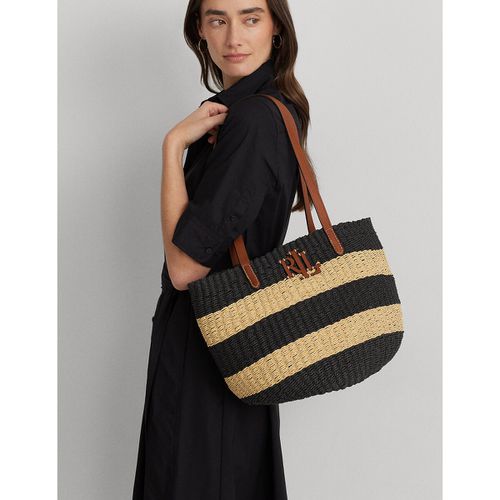 Borsa In Paglia Hartley - lauren ralph lauren - Modalova