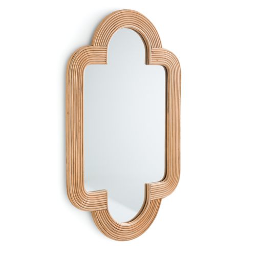 Specchio in vimini 120x73 cm, Rivia - LA REDOUTE INTERIEURS - Modalova