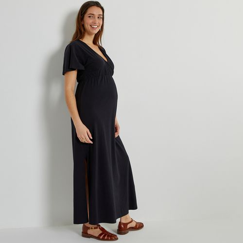 Abito premaman maxi lunghezza, in maglia jersey - LA REDOUTE COLLECTIONS - Modalova