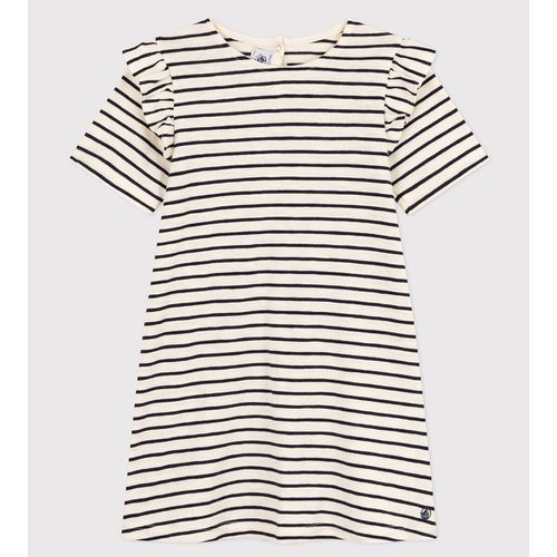 Abito a righe maniche corte - PETIT BATEAU - Modalova