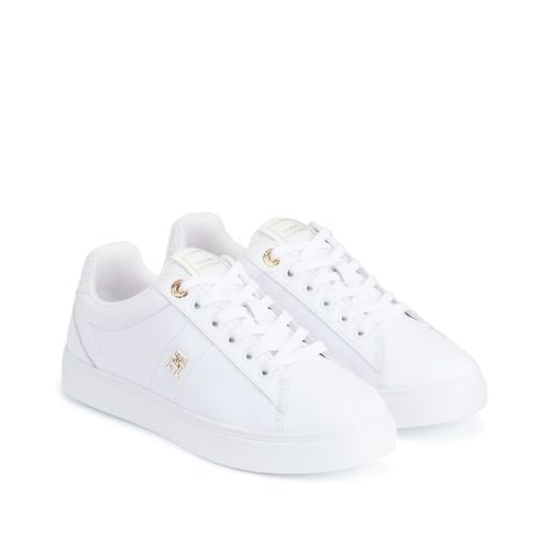 Sneakers in pelle Elevated Essential Monogram - TOMMY HILFIGER - Modalova