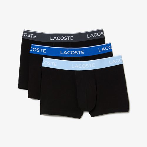 Confezione Da 3 Boxer Tinta Unita Uomo Taglie XL - lacoste - Modalova