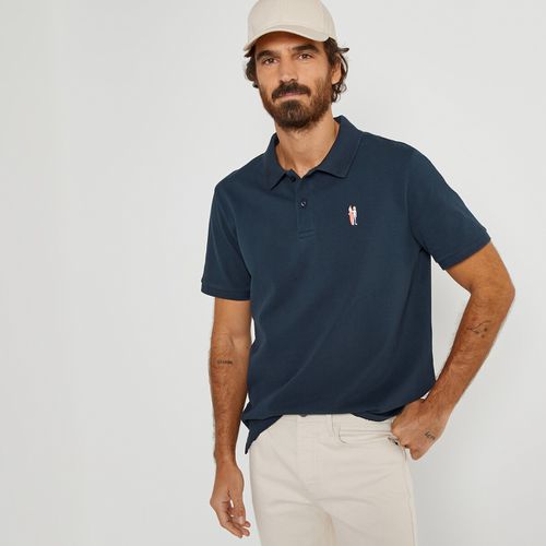 Polo a maniche corte ricamata - LA REDOUTE COLLECTIONS - Modalova