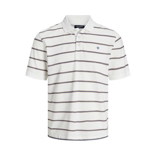 Polo Maniche Corte A Righe Uomo Taglie M - jack & jones - Modalova