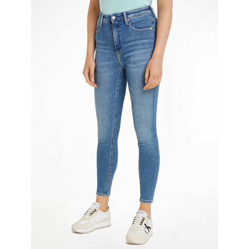 Jeans Skinny Stretch Lung. 32 Cm Donna Taglie W26 (40) - calvin klein jeans - Modalova