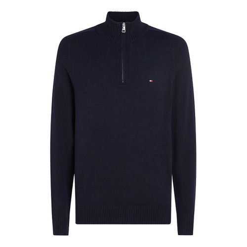 Maglione collo alto in lana di agnello - TOMMY HILFIGER - Modalova