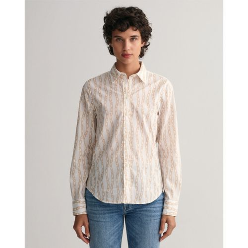 Camicia fantasia, maniche lunghe - GANT - Modalova