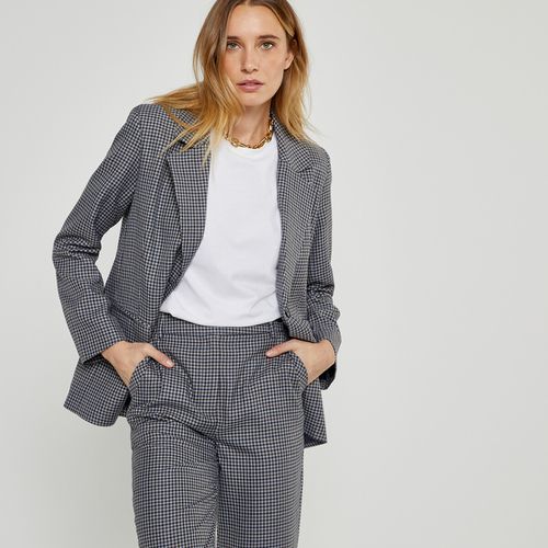 Blazer A Quadri Dalla Vestibilità Ampia Donna Taglie 42 - la redoute collections - Modalova