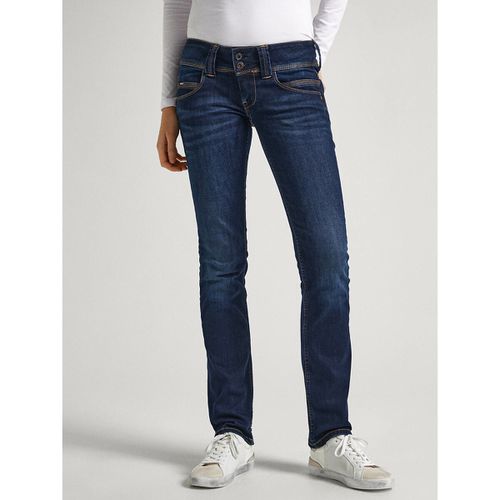 Jeans Dritto Venus, Vita Bassa Donna Taglie W32 L32 (US) - 46 (IT) - pepe jeans - Modalova
