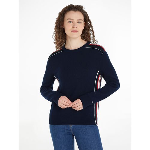 Maglione girocollo maniche lunghe - TOMMY HILFIGER - Modalova