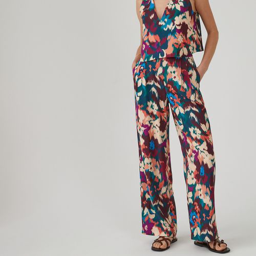 Pantaloni Dritti, Stampa Fiori Donna Taglie 38 - la redoute collections - Modalova