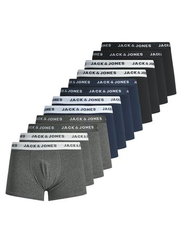 Confezione Da 12 Boxer Tinta Unita Uomo Taglie S - jack & jones - Modalova