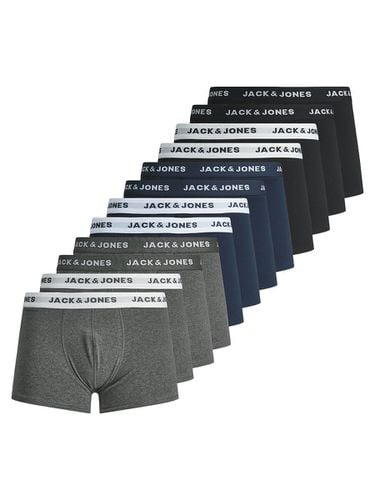 Confezione Da 12 Boxer Tinta Unita Uomo Taglie XL - jack & jones - Modalova