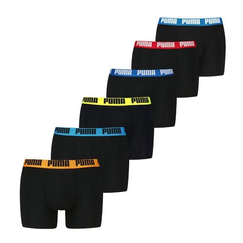 Confezione da 6 boxer tinta unita Everyday - PUMA - Modalova