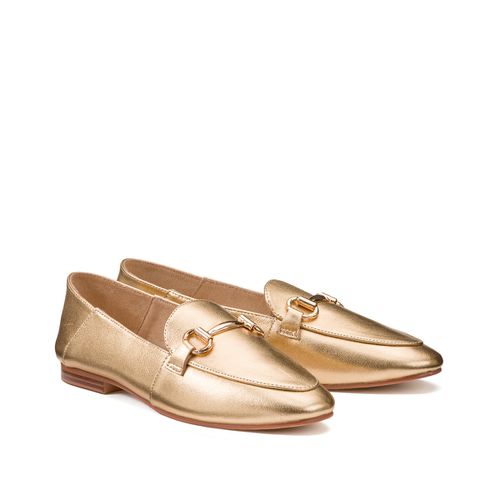 Mocassini Loafer In Pelle Con Morsetti Donna Taglie 36 - la redoute collections - Modalova