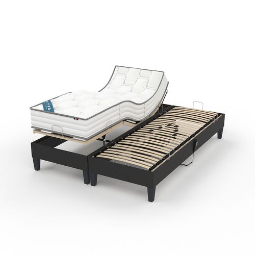 Completo Rete Relax + Materasso A Molle Taglie 2 x 80 x 200 cm - la redoute interieurs - Modalova