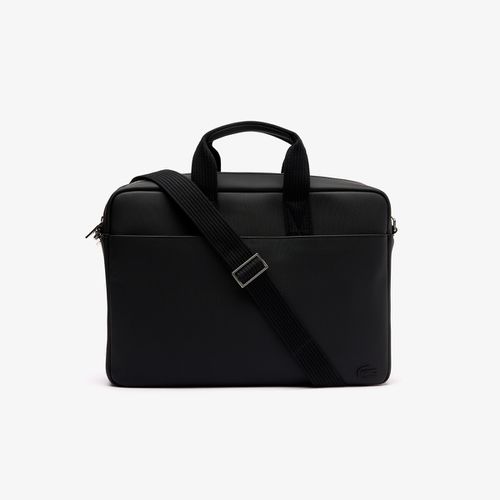 Borsa per laptop tela piqué Mens Classic - LACOSTE - Modalova